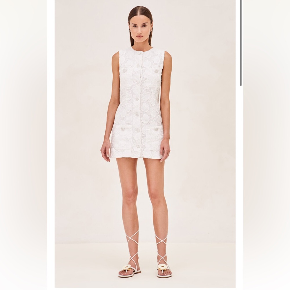 ALEXIS - Layla Embroidered Mini Dress
